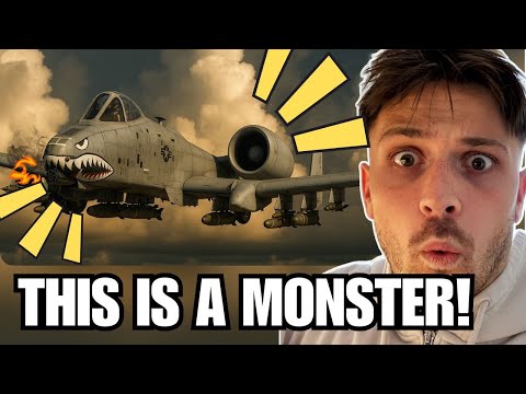 European Reacts to The A-10 WARTHOG For the First Time!