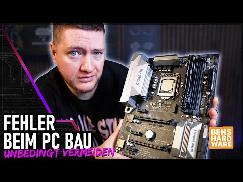 NETZTEIL FALSCHRUM und CASE zu KLEIN?! Diese FEHLER solltet Ihr beim PC BAU UNBEDINGT VERMEIDEN!