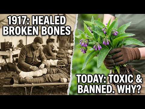 The Fracture-Healing Plant Surgeons Used in WWI — Pharma Companies Lobbied to Criminalize It