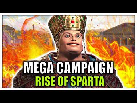 Can Sparta Conquer the Craziest Empire Ever?! [CK3 Mega Campaign]