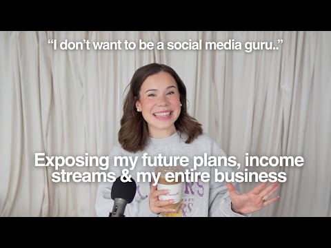 Sharing it ALL! My income streams, hiring my husband 👀, quitting "content tips"?! & 2025 goals