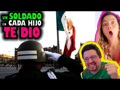 MEXICANOS al grito de guerra | El Himno Que Empieza Como Si Fuera Una Batalla Real 🪖🥶 | Reacción