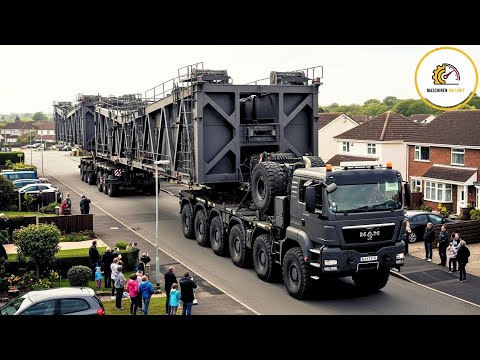 100 GIGANTISCHE SCHWERTRANSPORTE | der Kampf gegen 1000 TONNEN