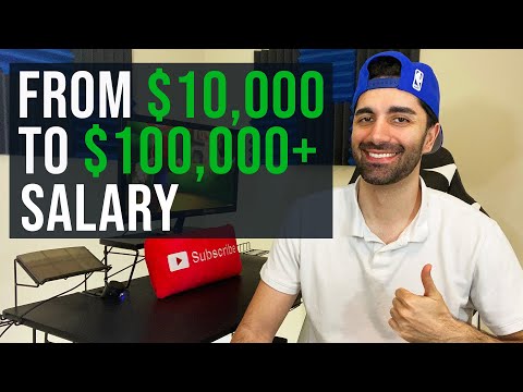 How I Went From $10,000 To $100,000+ Salary (Software Engineer)