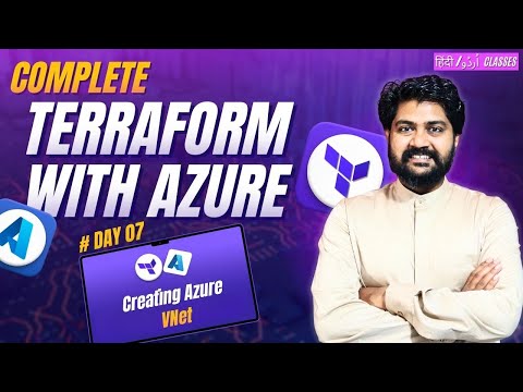 How to create azure vnet using terraform-hindi/urdu | Lec-07 | Terraform with azure full course