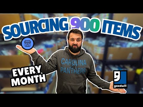 I Source 900 Items Every Month to Resell Online - Top 5 Methods!