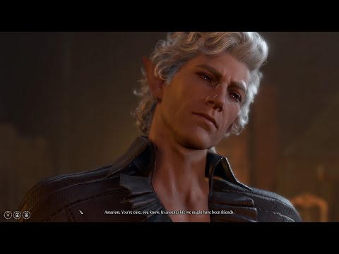 Astarion Romance - resist Dark Urge scene - ALL dialogue options