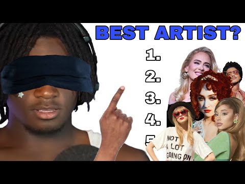 jaxson blind ranks random music artists...