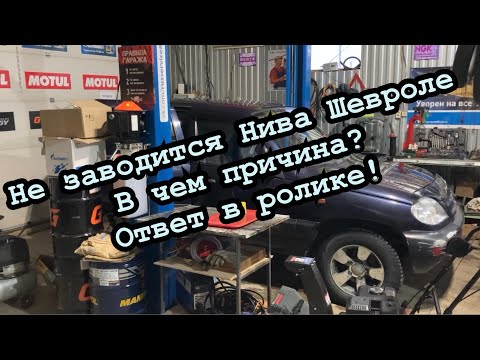 My Chevrolet Niva won't start. What's the reason? Find the answer in this video!