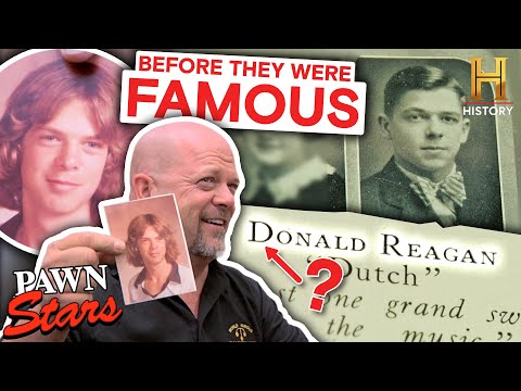 Famous Faces and Forgotten Pages: Celebrity Yearbooks | Pawn Stars