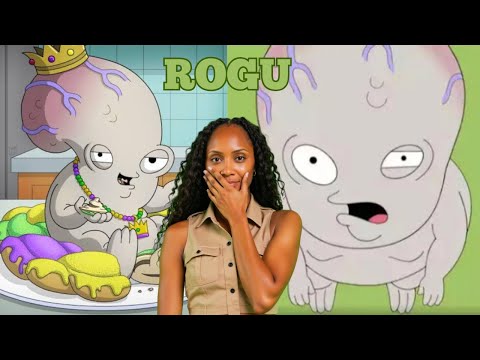 ROGU GOES ROUGE!!! | AMERICAN DAD | BRITTREACTS