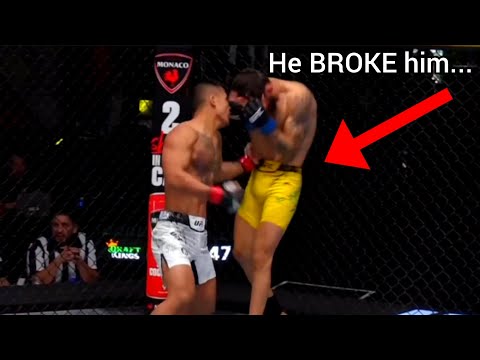 Joshua Van MELTS his opponent after Losing the First Round