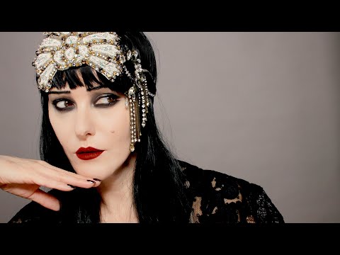 Silent Movie ‘Vamp’ -  Costume Party Makeup Tutorial
