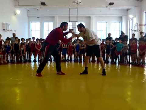 Мастер-класс Бувайсара Сайтиева в Школе борьбы братьев Сайтиевых (ч. 2)