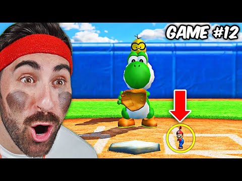 ATTEMPTING YOUR INSANE MARIO BASEBALL CHALLENGES