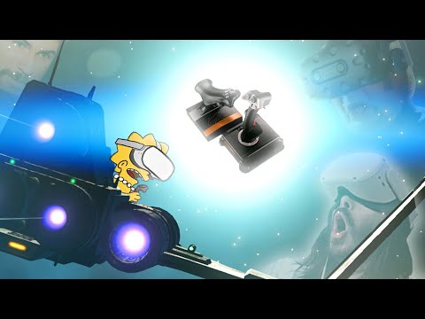 No Man's Sky VR with a Flight Stick Pushes Immersion to the Limit (HOTAS Tutorial 2022)