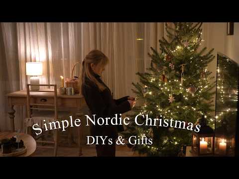 Small Nordic Christmas Home 🌟 | Homemade Healthy Gifts, Cozy Decor & Easy DIYs