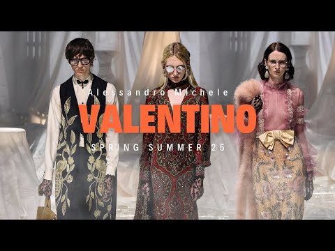 Valentino Spring Summer 25 by Alessandro Michele - Paris Fashion Week