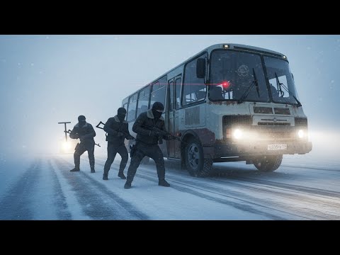 БАНДИТЫ ОСТАНОВИЛИ АВТОБУС С «ВАХТОВИКАМИ», НЕ ЗНАЯ, КТО ВНУТРИ!