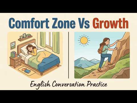 Talking About Comfort Zone and Growth in English | Easy English Podcast