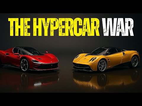 Ferrari Daytona SP3 vs Pagani Huayra Roadster BC – The Ultimate Hypercar Clash