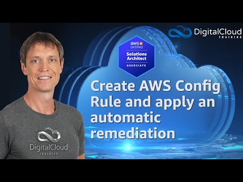 Create AWS Config Rule and apply an automatic remediation