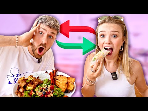 24h food swap with @rewinside (omg a voluntarily published video from us)