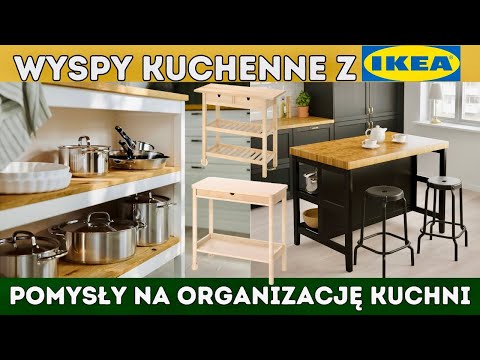 KITCHEN ISLANDS AND TROLLEYS FROM IKEA | kitchen organization ideas
