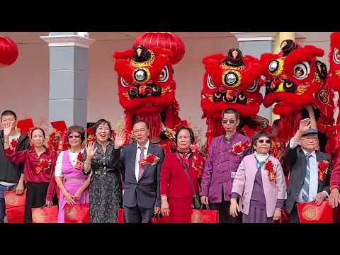 台山百曉：今日分享視頻拍攝地點是台山市三合鎮新安墟，重修育英學校剪綵慶典活動，從這裡出去的學子紛紛從世界各地回來慶賀這個美好時刻！#台山 #taishan #taishanese 