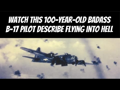 Watch This 100-Year-Old Badass B-17 Pilot Describe Flying into Hell