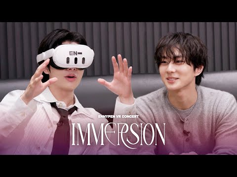 '세상이 많이 좋아졌다..' 자신을 VR로 마주한 엔하이픈 VR콘서트 리액션😎❤️‍🔥ㅣENHYPEN VR CONCERT : IMMERSIONㅣREACTION