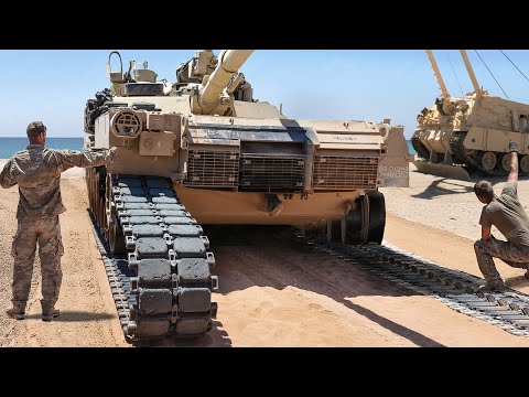 US Army’s Extreme Process to Replace M1 Abrams Massive Tracks