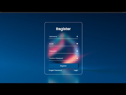 Registration Form Validation using HTML,CSS & JavaScript