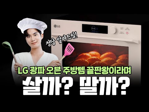 내돈내산! 솔직히 실망했습니다.. 전자레인지+에어프라이어+오븐이 다 되는 LG 디오스 오브제 컬렉션 광파오븐 찐 리얼후기