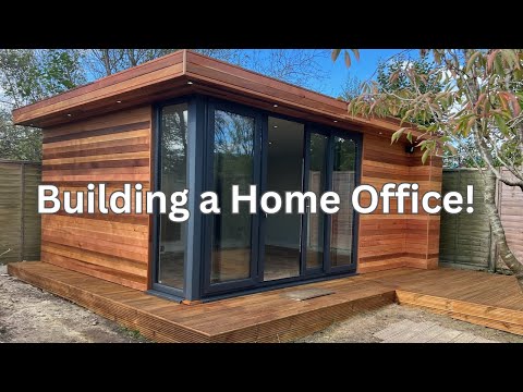Cedar Garden Room Office.  Full Build.