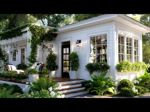 15 Enchanting Charming Tiny Cottage Color Transformations - Cozy Cottage Home Ideas For Dream Living