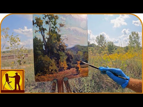 10 EASY TIPS for You to get Better Paintings Quick | +Plein Air Demo