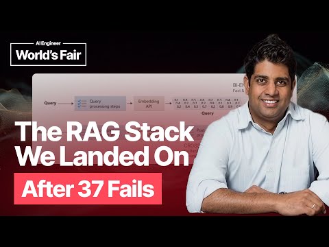 The RAG Stack We Landed On After 37 Fails - Jonathan Fernandes