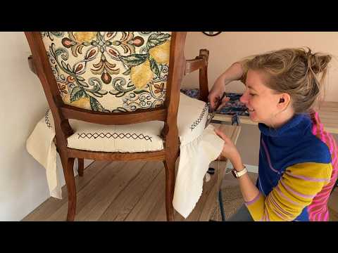 Restoring a Louis XV Chair | Using Traditional Upholstery Techniques