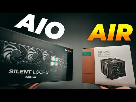 Stop Overpaying for CPU Coolers Now! AIO vs AIR [PROOF]