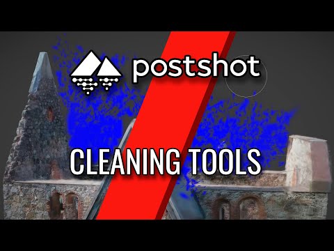 Cleaning Gaussian Splatting models in Postshot