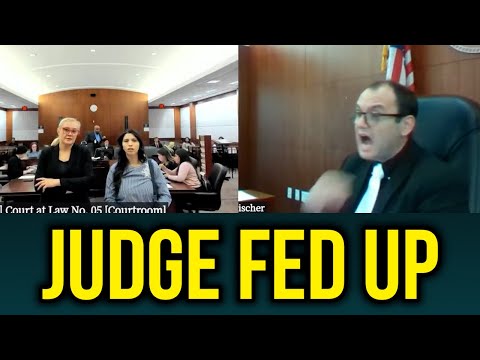 Judge FED UP With Passive Womanchild Who Won’t Take Care of Business