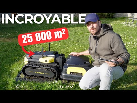This ROBOT MOWER goes everywhere... and TRANSFORMS... it is EXCEPTIONAL! (YARBO + Lawn Mower)