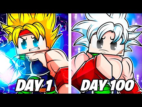 I Played Minecraft Dragon Block C As BARDOCK For 100 DAYS… This Is What Happened