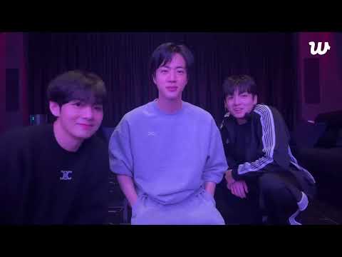 BTS Jungkook, 🔴Jin & Taehyung🌟 wevers  Live 💜 Real Moments with ARMY🔴