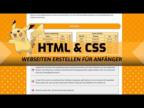 Wie man eine Website erstellt - HTML & CSS Tutorial für absolute Anfänger - Deutsch