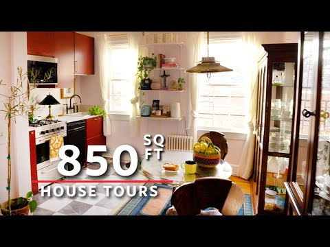 In 850 sq ft, D.C. Renter @Imani At Home Changed Almost Every Inch of Her Apartment!!