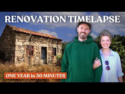 WE BOUGHT AN ABANDONED FARM With Stone Houses to Renovate in Portugal | YEAR TWO
