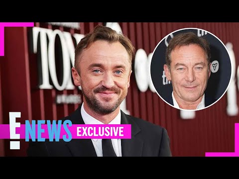 Tom Felton Shares Insight into Bond with “Dad” Jason Isaacs | Tonys 2025 | E! News