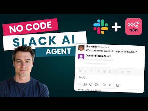 Build a NO CODE Slack AI Agent App with Chat Histories and LLM Formatting in n8n